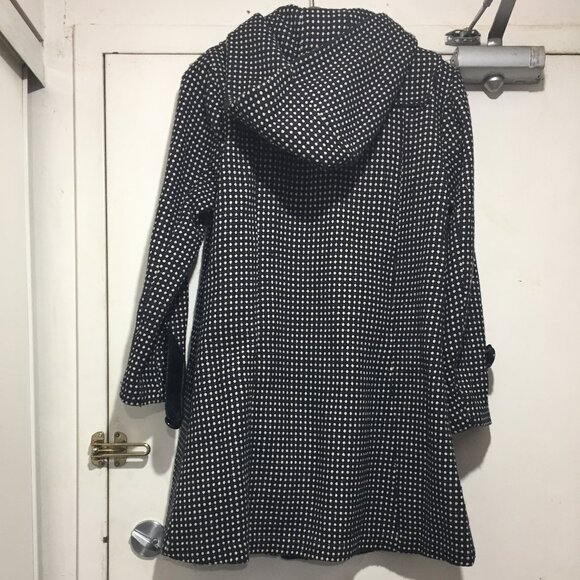 VINTAGE ROUGE PAR POLKA DOT PRINT JACKETS SIZE L - Picture 8 of 9